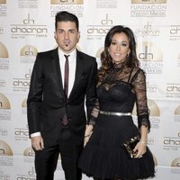 David Villa y Patricia González en la presentación del Catálogo Solidario de la Fundación Chocrón Macías 2014