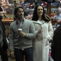 Tamara Ecclestone y Jay Rutland en 'Winter Wonderland'