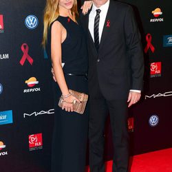 Martina Klein y Álex Corretja en la gala contra el Sida 2013