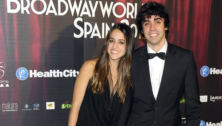 Macarena García y Javier Ambrossi en los Premios Público Broadway Spain 2013