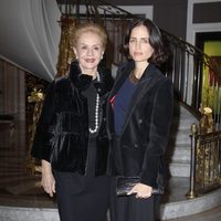 Carolina Herrera y Carolina Adriana Herrera en la presentación del libro '100% Naty'