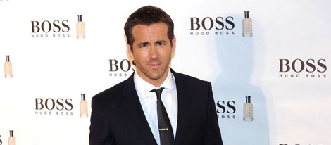 Ryan Reynolds en el 15 aniversario de la fragancia 'Boss Bottle' en Madrid