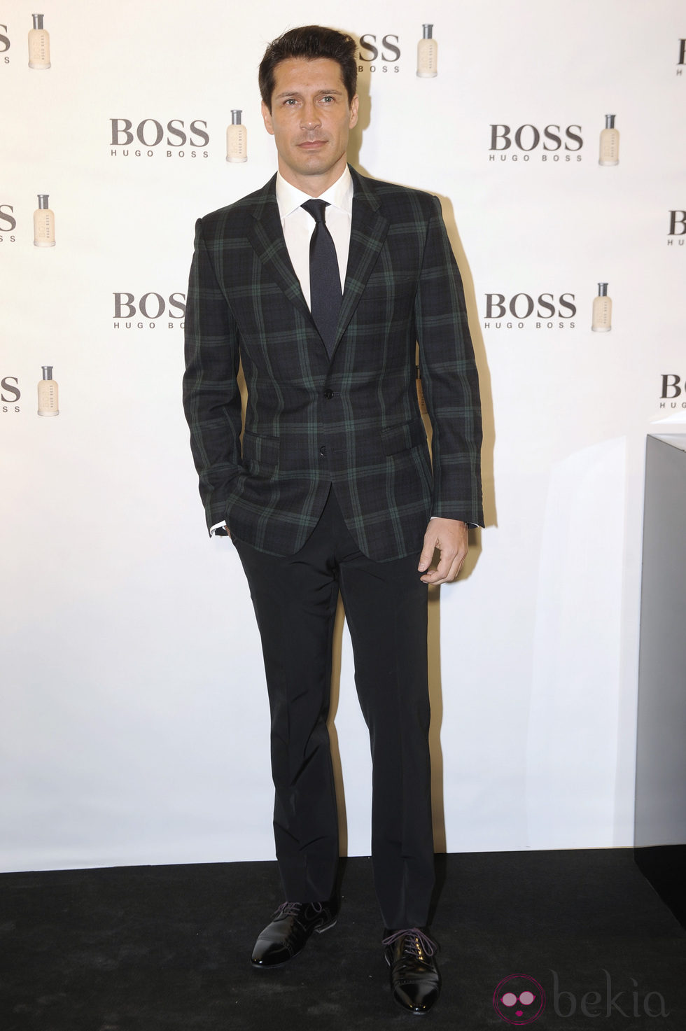 Jaime Cantizano en el 15 aniversario de la fragancia 'Boss Bottle' en Madrid