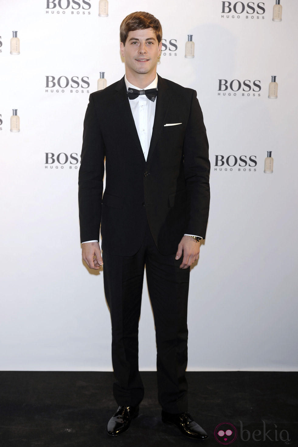 Luis Fernández en el 15 aniversario de la fragancia 'Boss Bottle' en Madrid