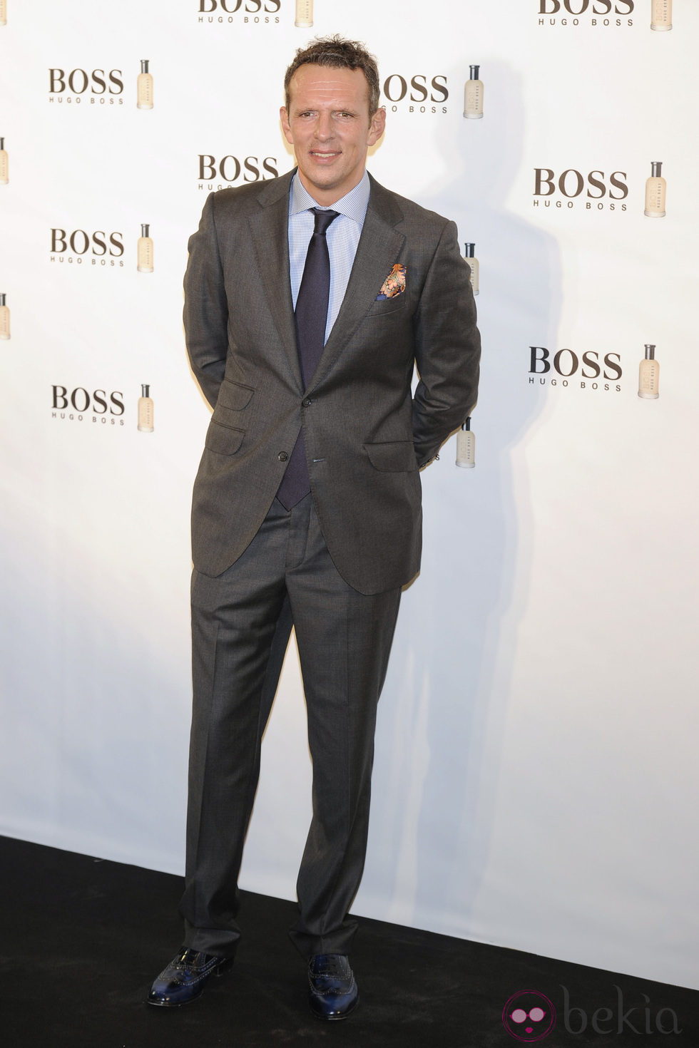 Joaquín Prat en el 15 aniversario de la fragancia 'Boss Bottle' en Madrid