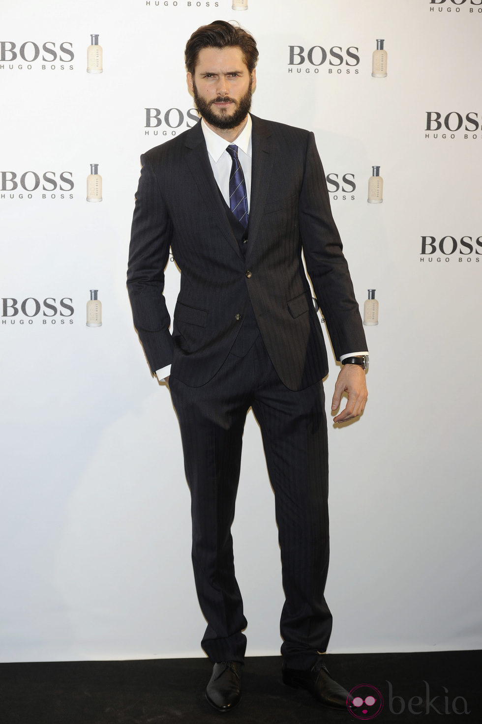 Sergio Mur en el 15 aniversario de la fragancia 'Boss Bottle' en Madrid