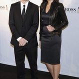 Marta Fernández y Eduardo Chapero-Jackson en el 15 aniversario de 'Boss Bottle' en Madrid