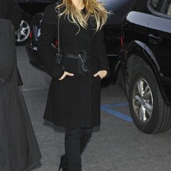 Shakira en el funeral de Irene Vázquez