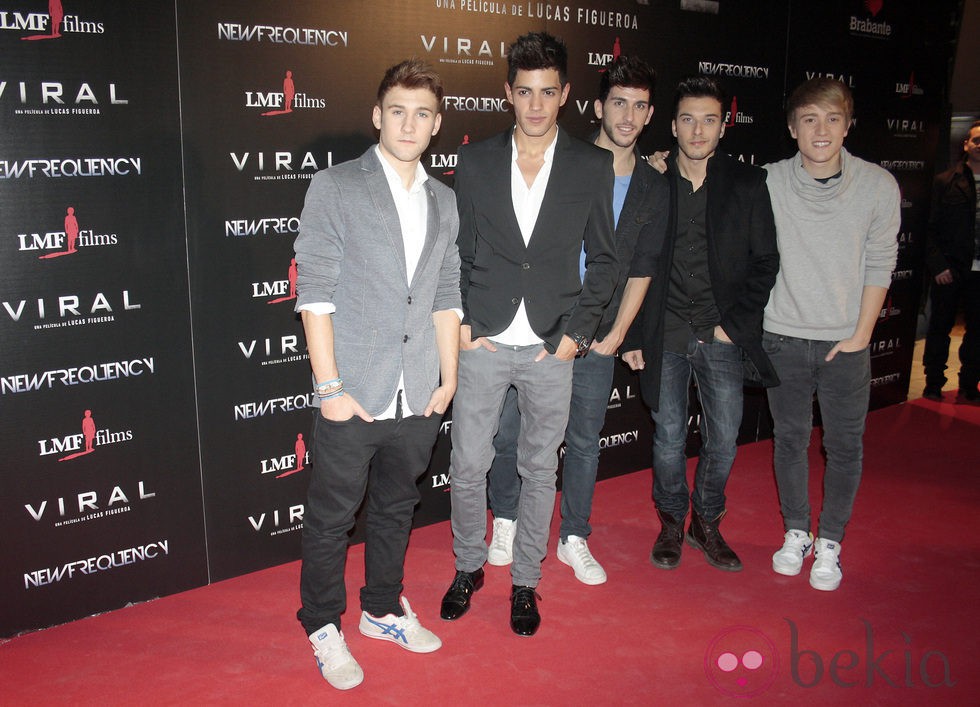 Auryn en el estreno de 'Viral'