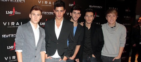 Auryn en el estreno de 'Viral'