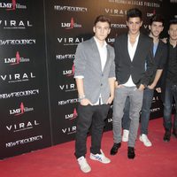 Auryn en el estreno de 'Viral'