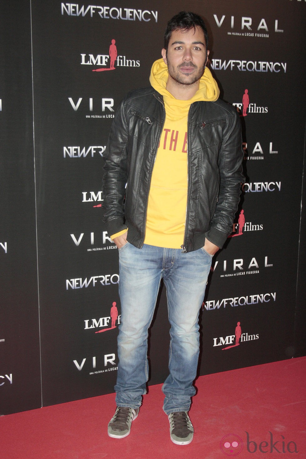 David Seijo en el estreno de 'Viral'