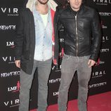 Javier Pereira y Aure Sánchez en el estreno de 'Viral'