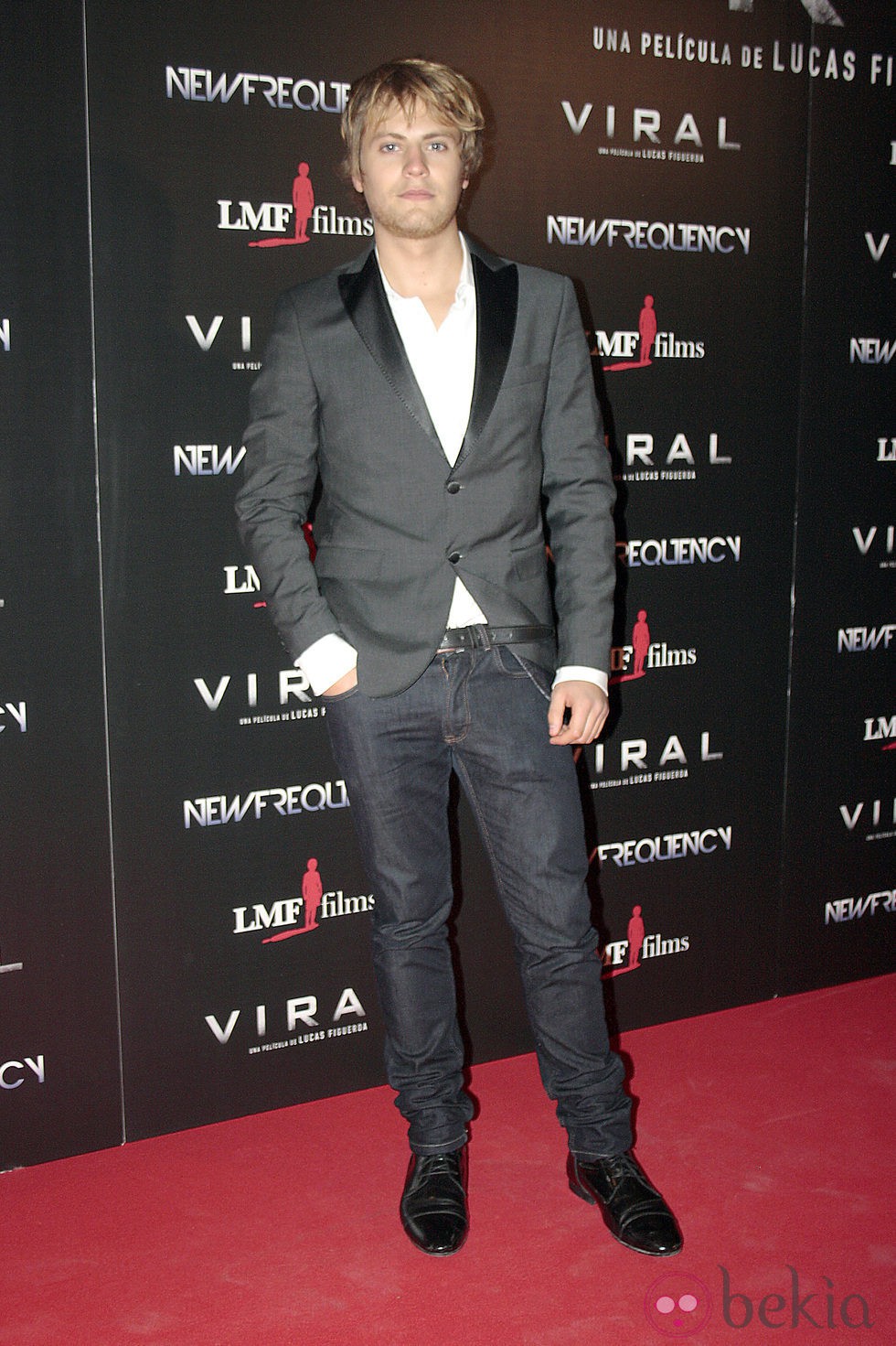 Jaime Olías en el estreno de 'Viral'