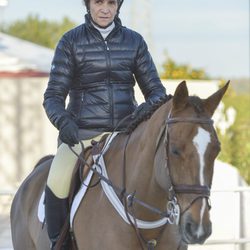 La Infanta Elena en el Concurso Nacional de Saltos de Badajoz