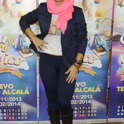 Rosa López en el estreno del musical 'Gisela y el cuento mágico'