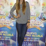 Natalia en el estreno del musical 'Gisela y el cuento mágico'