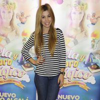 Natalia en el estreno del musical 'Gisela y el cuento mágico'