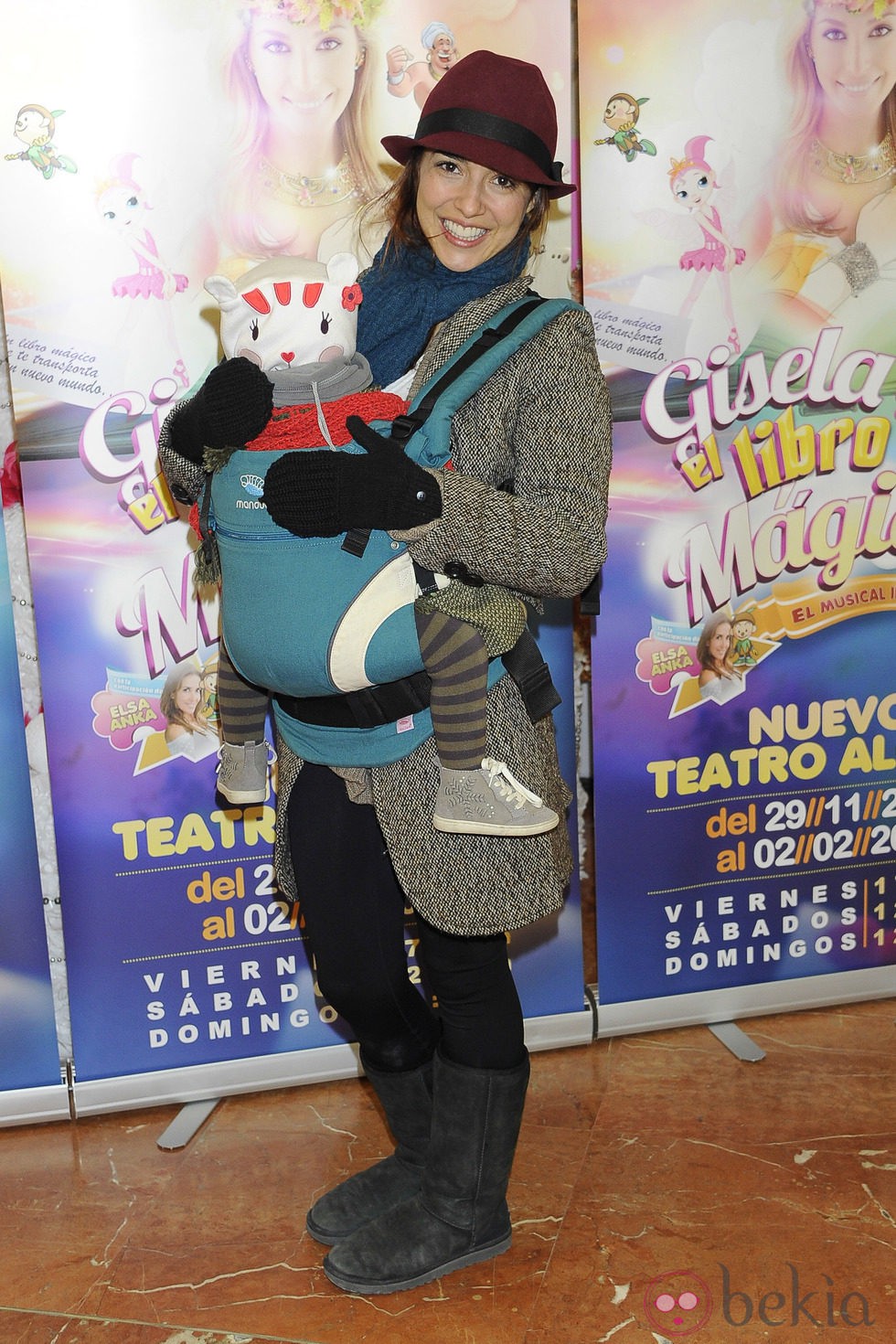 Cristina Brondo en el estreno del musical 'Gisela y el cuento mágico'