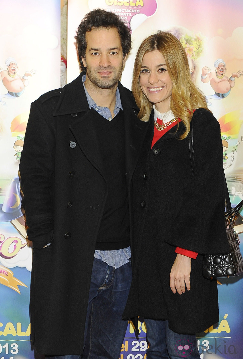 Alexandra Jiménez y Luis Rallo en el estreno del musical 'Gisela y el cuento mágico'