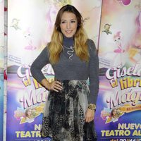 Gisela en el estreno del musical 'Gisela y el cuento mágico'