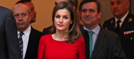 La Princesa Letizia en la entrega de los Premios Nacionales del Deporte 2012