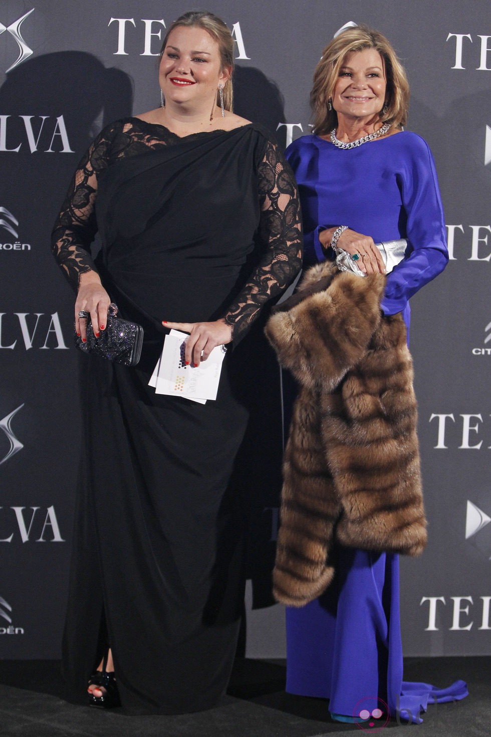 Caritina Goyanes y Cari Lapique en los Premios Telva 2013