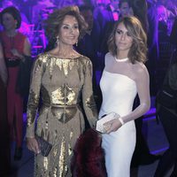 Naty Abascal y Laura Vecino en los Premios Telva 2013