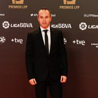 Andrés Iniesta en los Premios de la Liga de Fútbol Profesional 2013