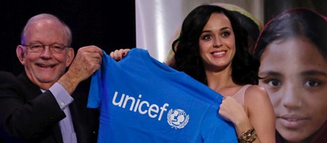 Katy Perry, nueva embajadora de Buena Voluntad de Unicef