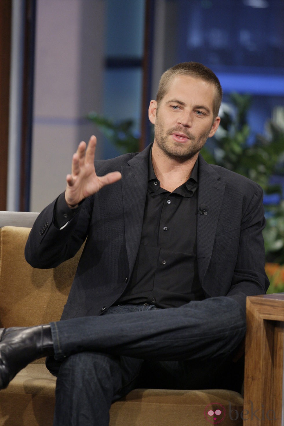 Paul Walker en el programa de Jay Leno