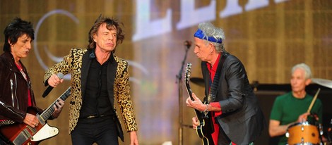 The Rollings Stones en un concierto