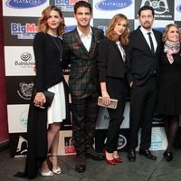 Manuela Velasco, Maxi Iglesias, Marta Hazas, Manuela Vellés y Miguel Ángel Silvestre presentan 'Galerías Velvet' en Noia