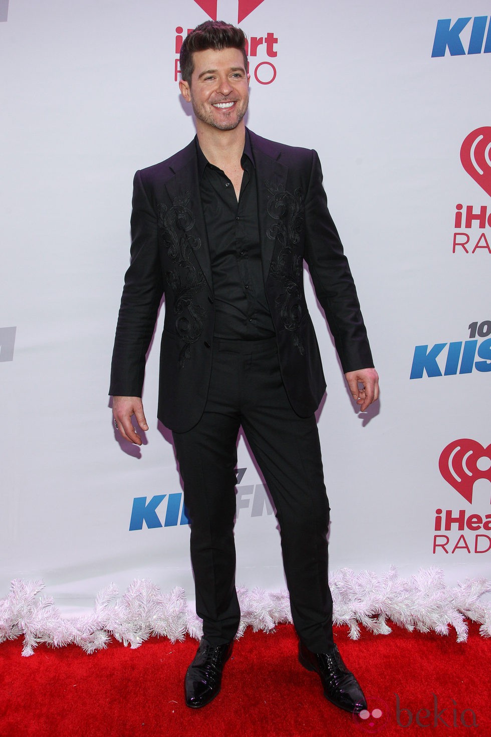 Robin Thicke en el Jingle Ball 2013