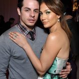 Jennifer Lopez y Casper Smart en la fiesta 'Celebration of Babies' en honor a Jennifer Lopez