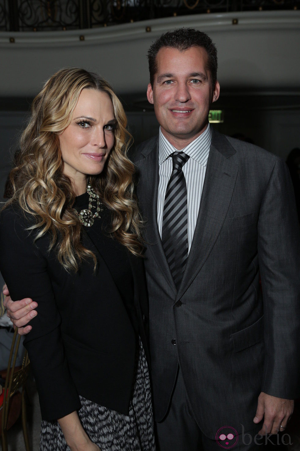 Molly Sims y Scott Stuber en la fiesta 'Celebration of Babies' en honor a Jennifer Lopez