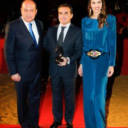 Helen Lindes durante la entrega de premios del SICAB 2013 en Sevilla