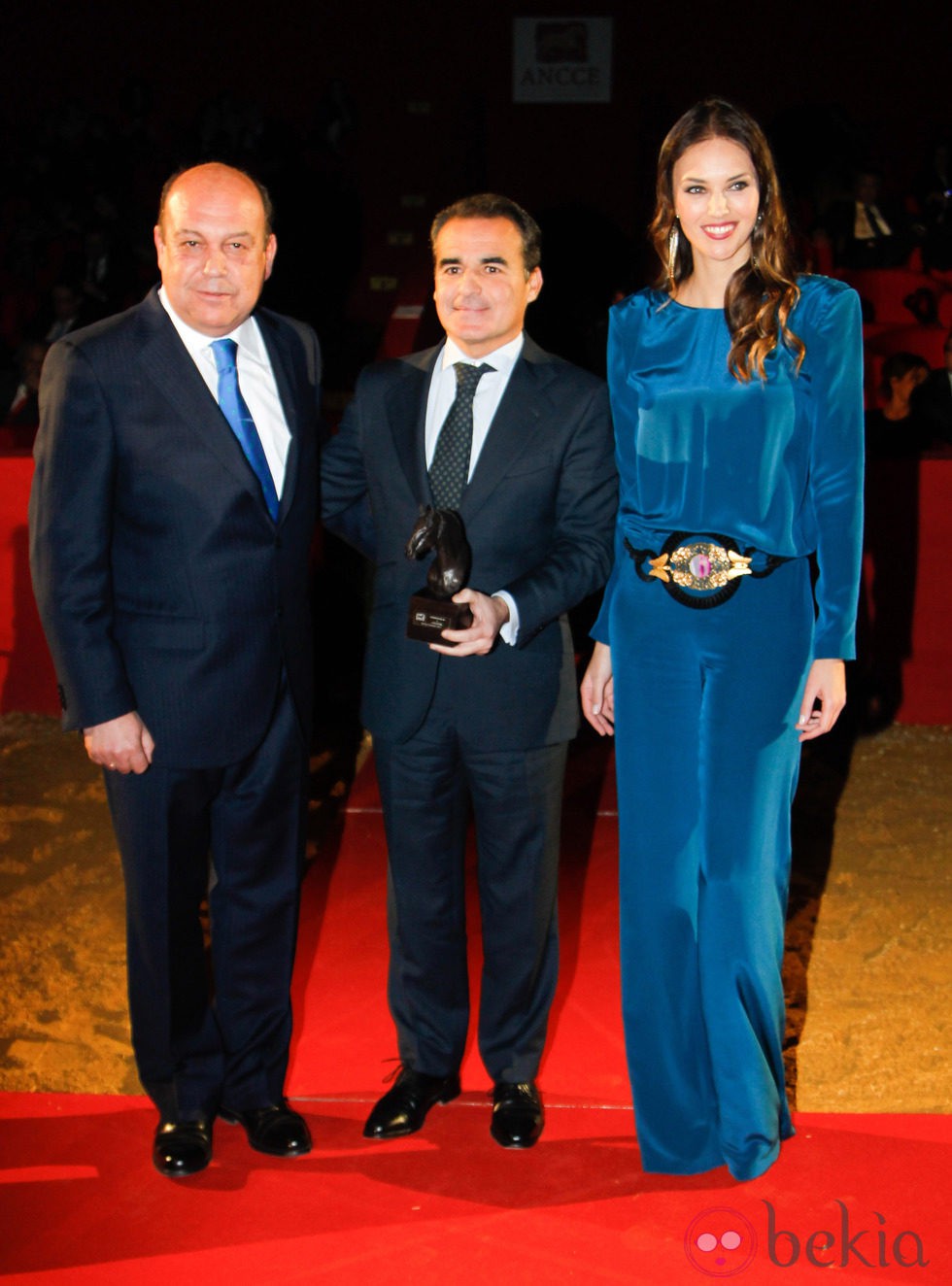 Helen Lindes durante la entrega de premios del SICAB 2013 en Sevilla