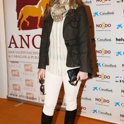 Olivia de Borbón a su llegada al SICAB 2013 en Sevilla