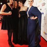 Rossy de Palma, Paz Vega, Leonor Watling y Blanca Suárez en los Premios del Cine Europeo 2013