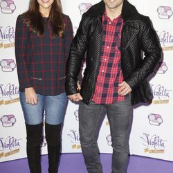 Paula Echevarría en el concierto de Violetta en Madrid