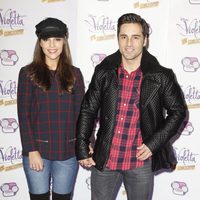 Paula Echevarría en el concierto de Violetta en Madrid