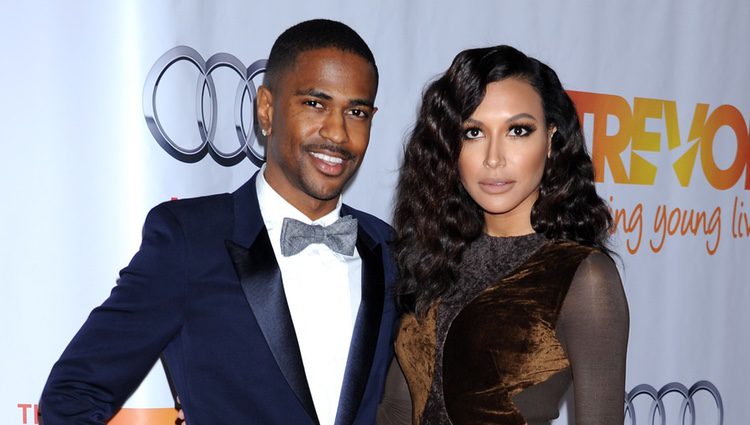 Big Sean y Naya Rivera en la Gala Trevor 2013