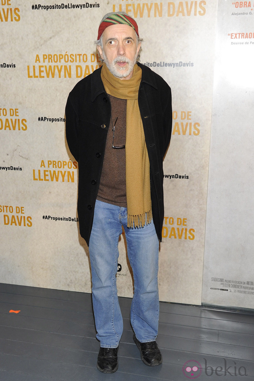 Fernando Trueba en el estreno de 'A propósito de Llewyn Davis'