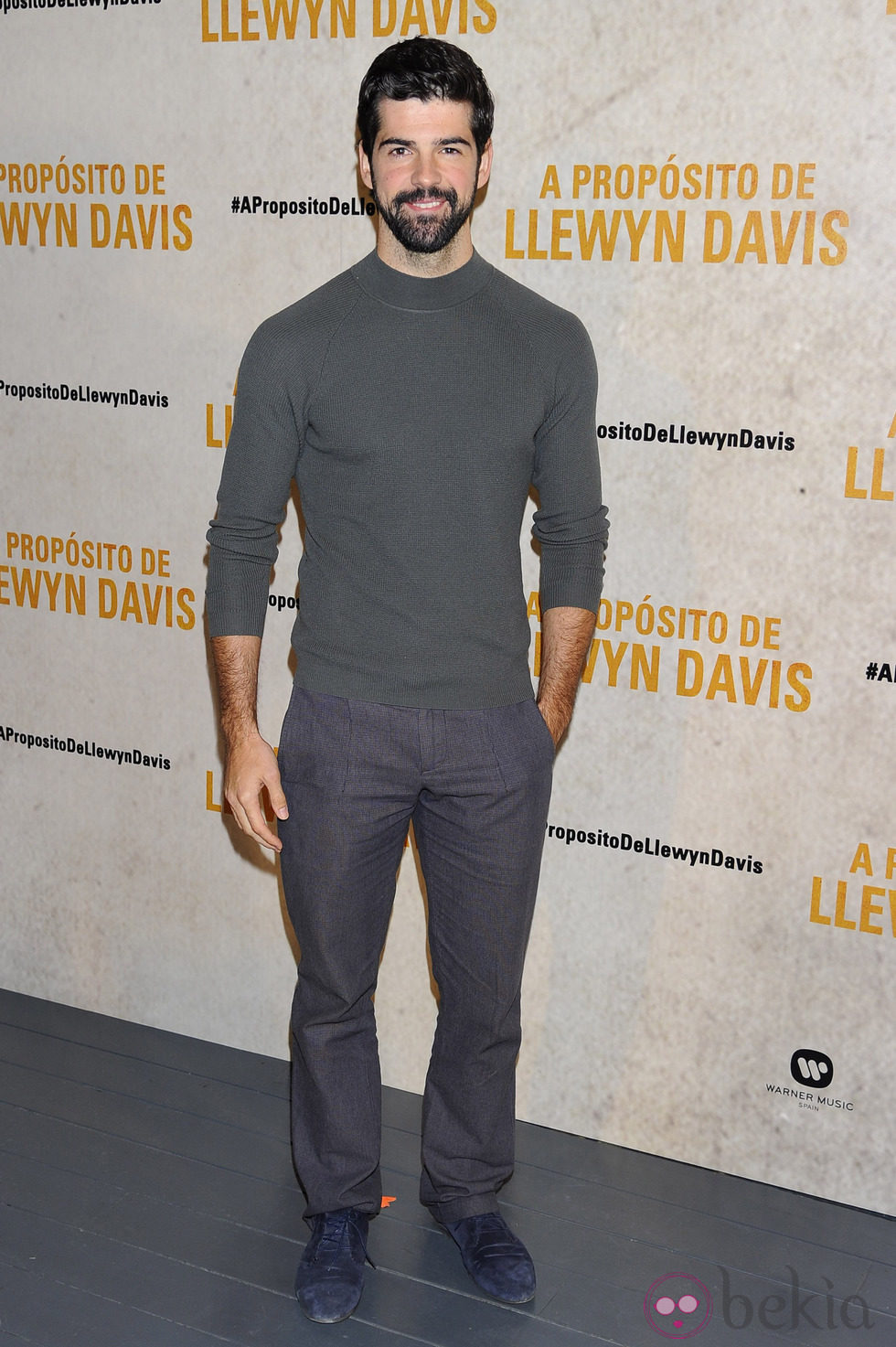 Miguel Ángel Muñoz en el estreno de 'A propósito de Llewyn Davis'