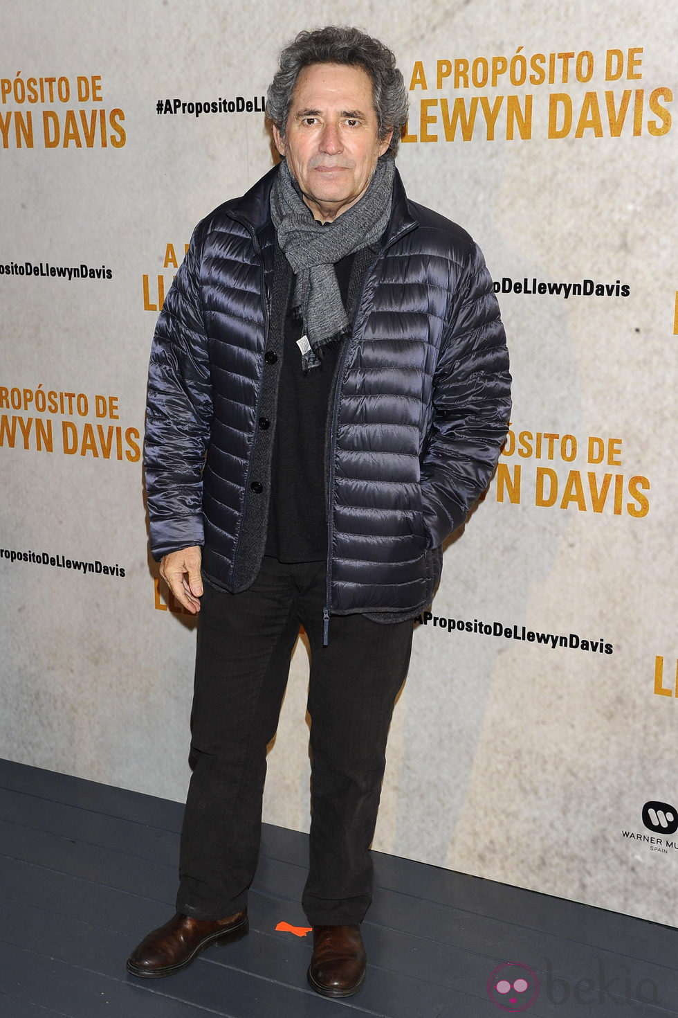 Miguel Ríos en el estreno de 'A propósito de Llewyn Davis'