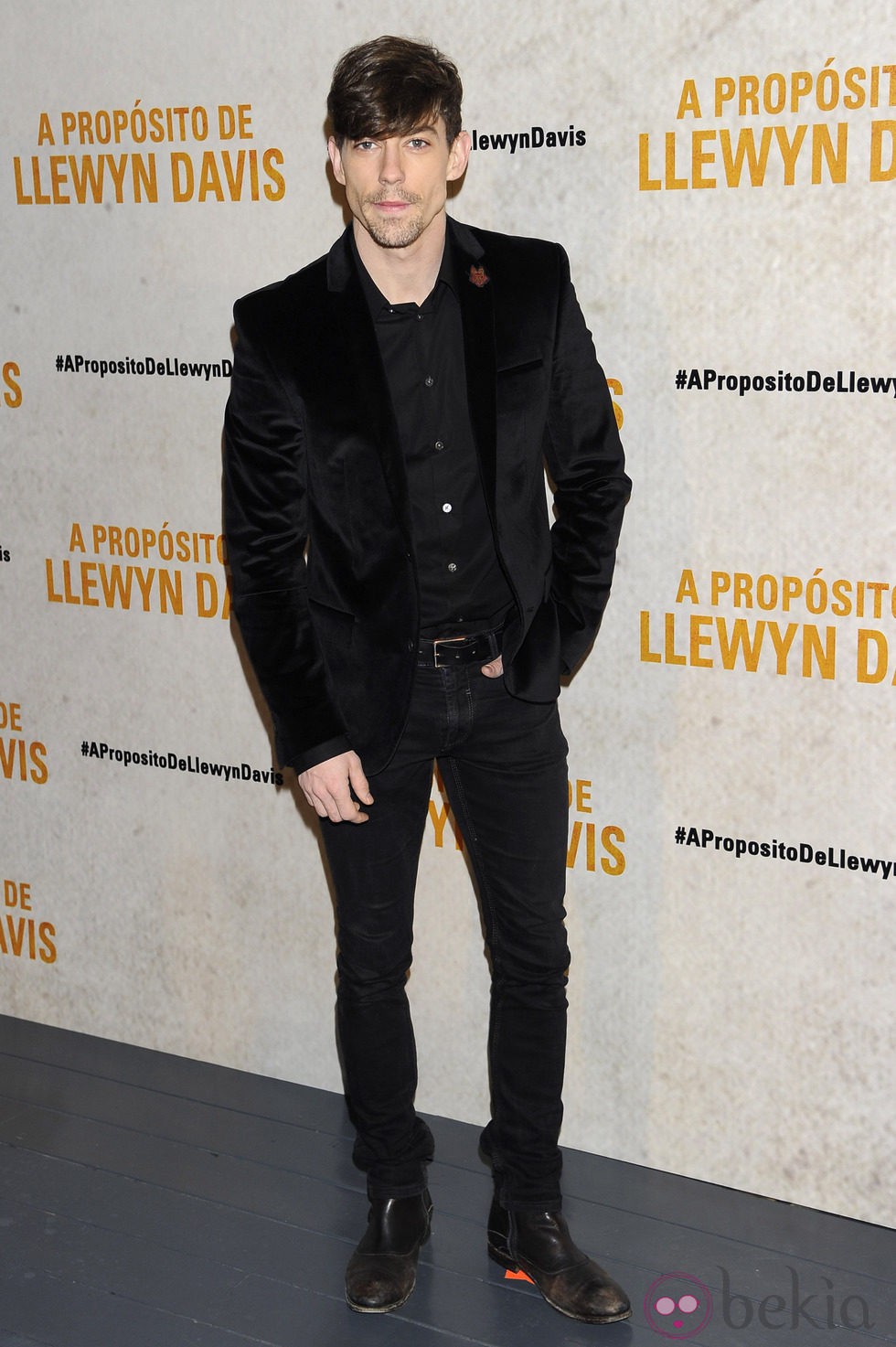 Adrián Lastra en el estreno de 'A propósito de Llewyn Davis'