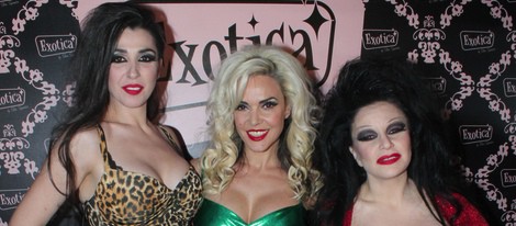 Marta Vaquerizo, Silvia Superstar y Alaska en la presentación de 'Exótica'