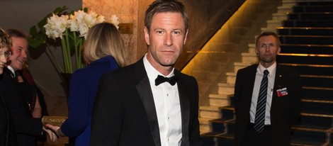 Aaron Eckhart en la entrega del Nobel de la Paz 2013