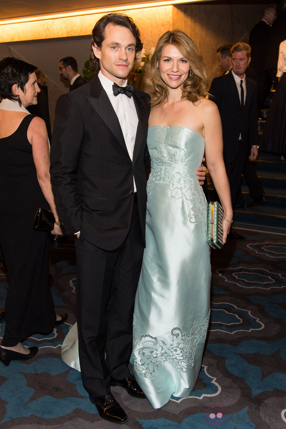 Claire Danes y Hugh Dancy en la entrega del Nobel de la Paz 2013